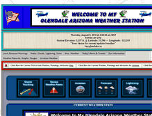 Tablet Screenshot of myglendalewxs.com